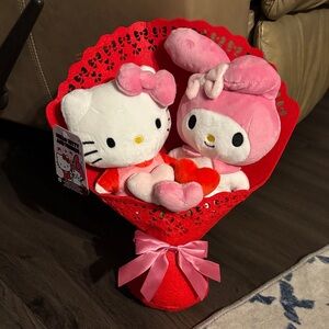 Hello Kitty and Friends Valentine’s Day Bouquet with Plush Hearts